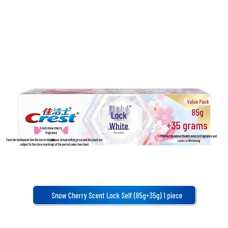 Crest Lock White Whitening Toothpaste