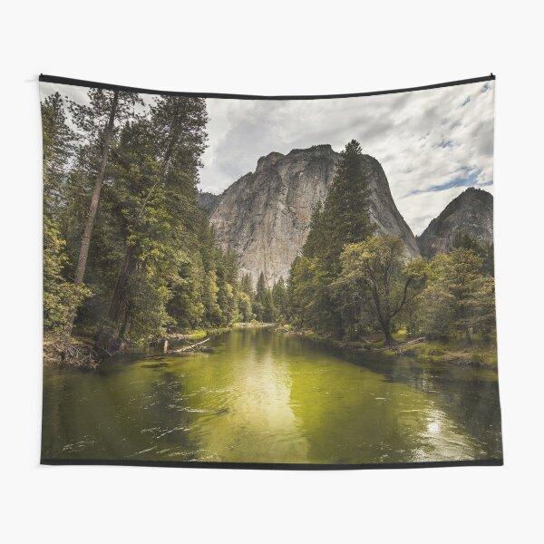 Mountain River Scenery Tapestry Wall Hanging Art Wall Blanket Home Decor Aesthetic Room Decor Tapestry for Living Room Bedroom