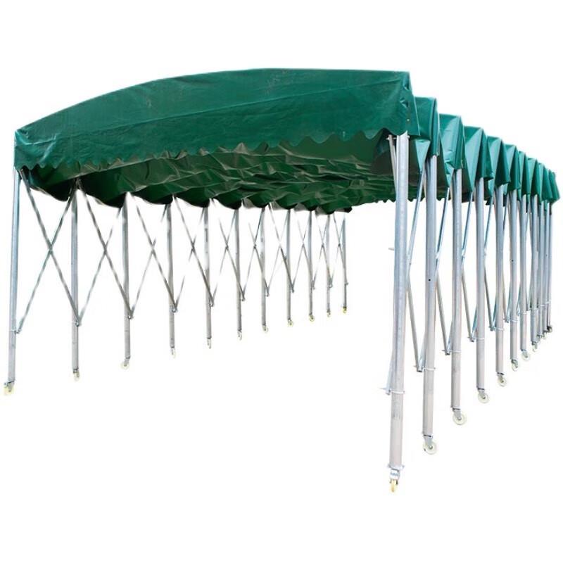 Tri-polar Outdoor Retractable Canopy Tent