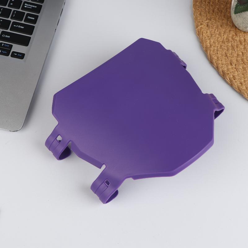 Universelle Motorrad-Frontscheibe mit Nummernschildhalterung Wasserdichte Acryl-Verkleidung für Cafe Racer-Stil