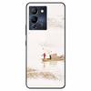 For Infinix Note 12 G96 Case X670 Marble Tempered Glass Hard Back Cover for Infinix Note12 Helio G96 Phone Cases  6.7'' Fundas