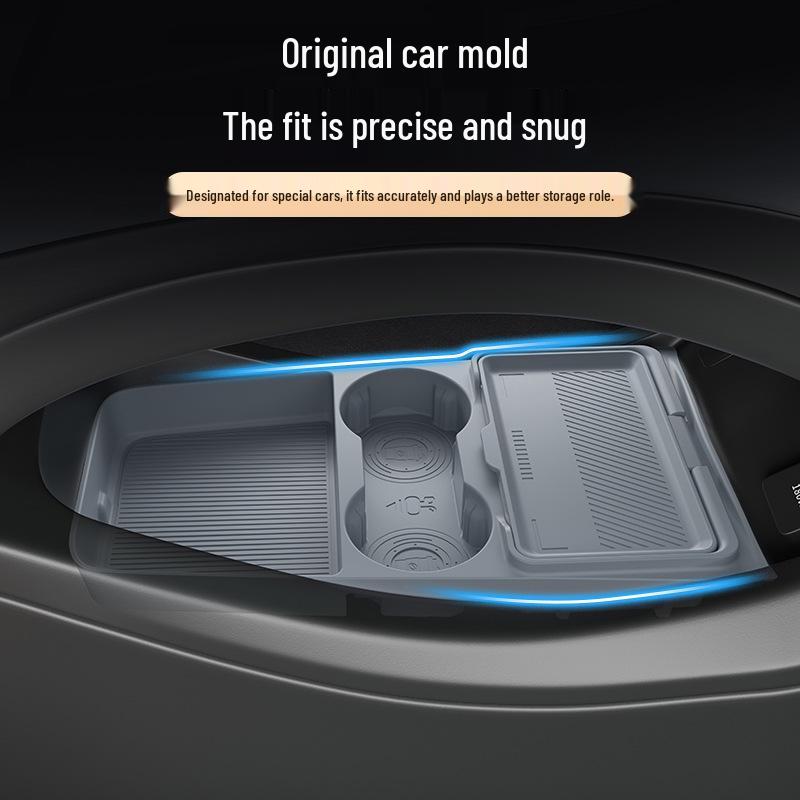 Fits Haishi 07 DM-i: Multifunctional Center Console & Glasses Storage Box Car Accessory