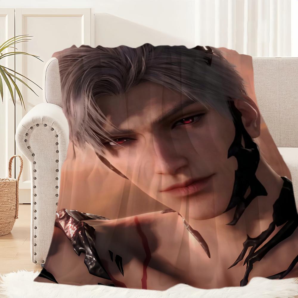 Game Love and Deepspace Sylus Warm Soft Plush Nap Blankets Sofa for Living Room Office Bedroom Home Travel Kid Birthday Gifts