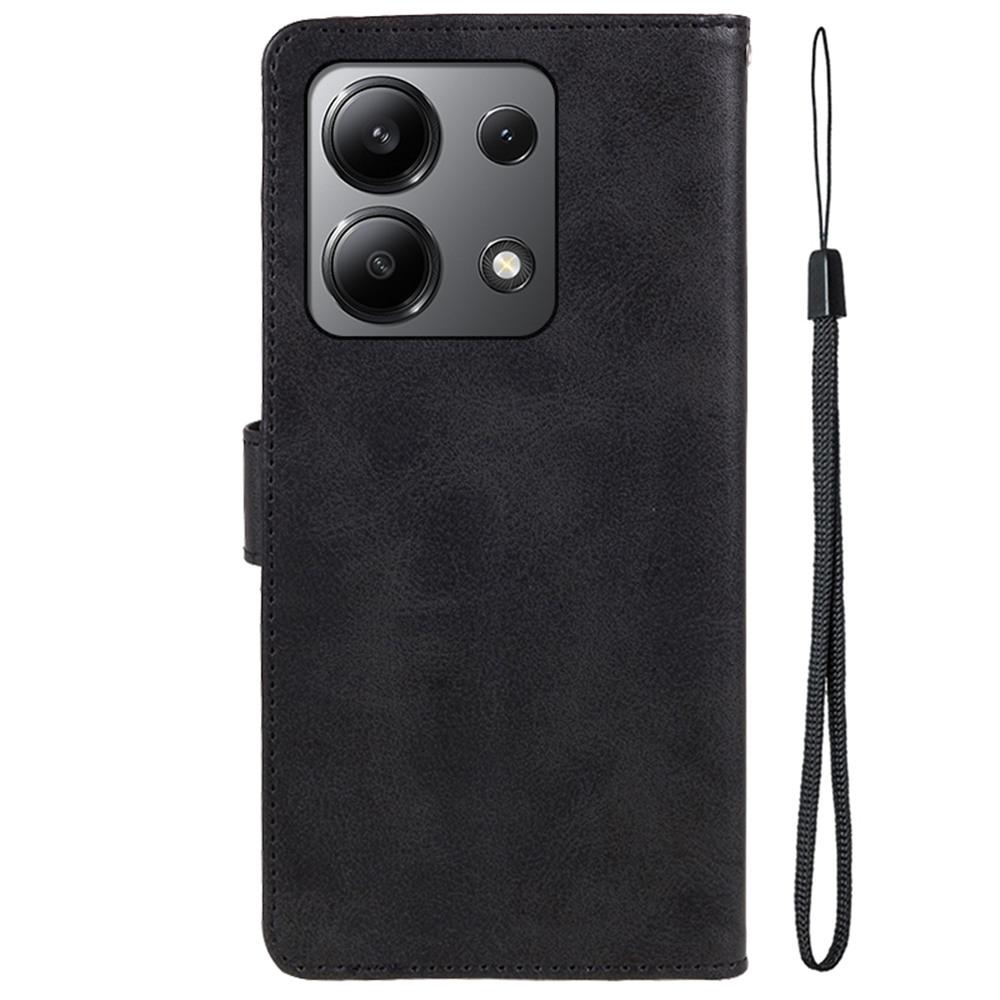 For Xiaomi Redmi Note 13 4G Case PU Leather Protective Card Holder Phone Cover