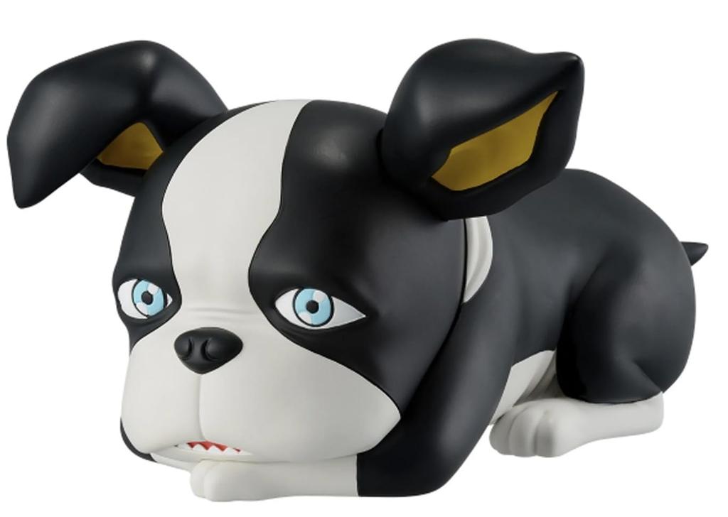 Iggy Figure Soft Vinyl Bizarre Adventure Stardust Crusaders SOFVIMATES Total length 15cm JoJo's vol.3 approx.