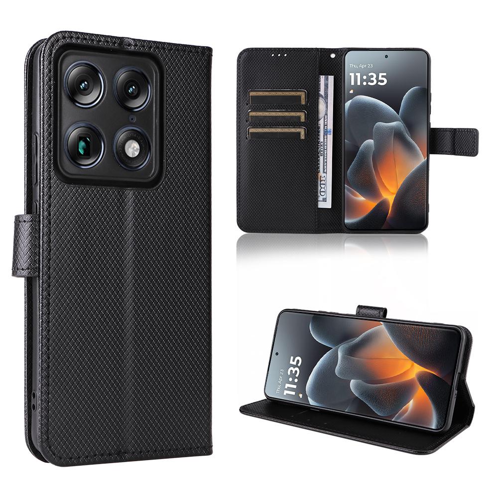 Flip Cover Compatible for Motorola Signature PU Leather Phone Case Full-Body Protection with [RFID Blocking]