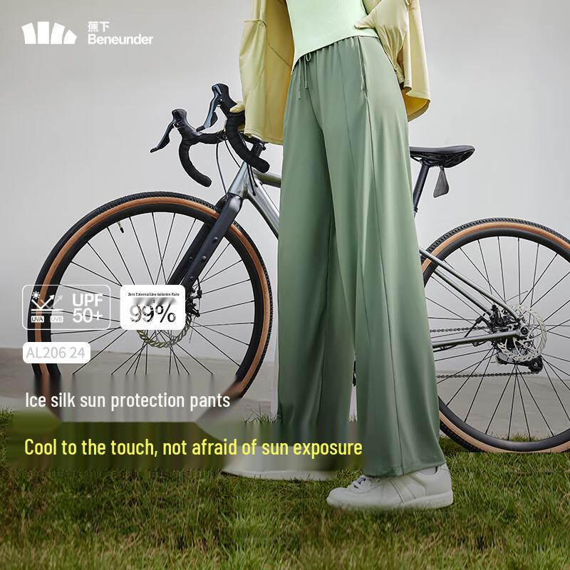 

Beneunder Women s Cooling Sun Protection Wide-Leg Pants L