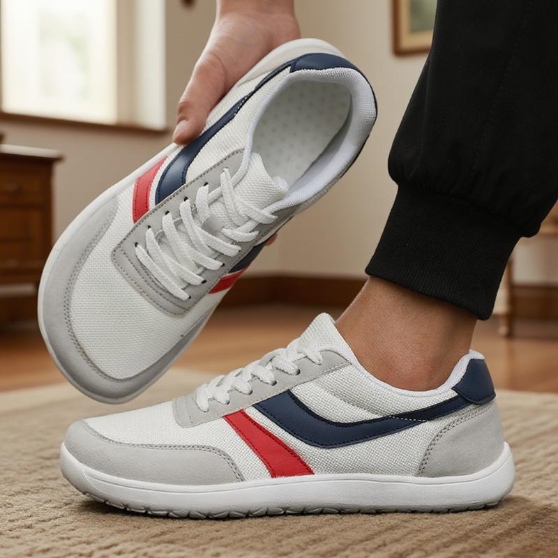 Nuove Scarpe Barefoot a Punta Larga Leggere Traspiranti Sneakers Barefoot Estive per Esterno Rilassamento Ottimale Scarpe Casual da Passeggio