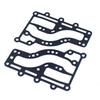 1 Pair Exhaust Inner Cover Gasket 6B4-41112-A0 63V-41112-A0 for 9.9 15 Boat Engine Gasket Replacement Accessories