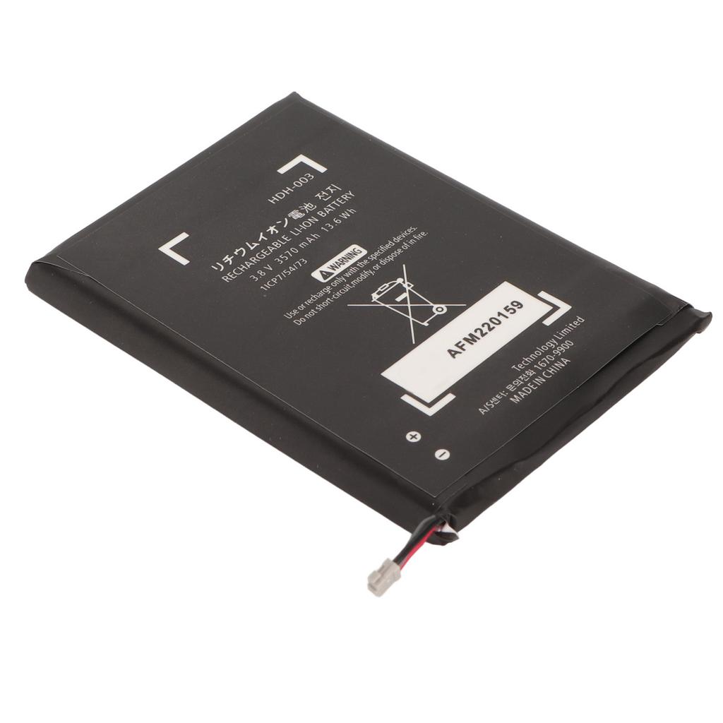 HDH 003 for Switch Lite Battery 13.6Wh 3570mAh Replacement Li Ion Battery Pack with Repair Kit