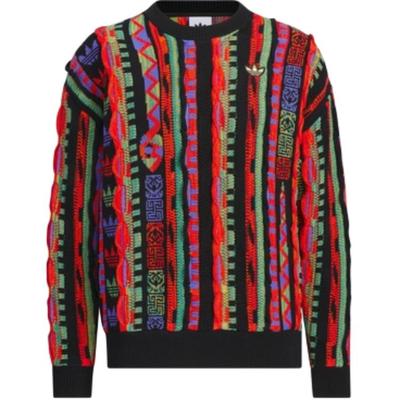 adidas Originals FW24 Rok Węża Edycja Limitowana Wygodny Miękki Luźny Krój Sweter z Okrągłym Dekoltem Unisex sweter JL8370