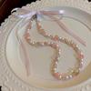 Dopamine Pearl Necklace: Retro Court Style Versatile Clavicle Chain for Women