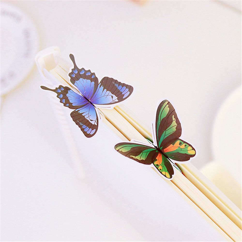 School Supplies Student Gift Stationery 3D Butterfly Bookmarks Paper Bookmark Bookmark