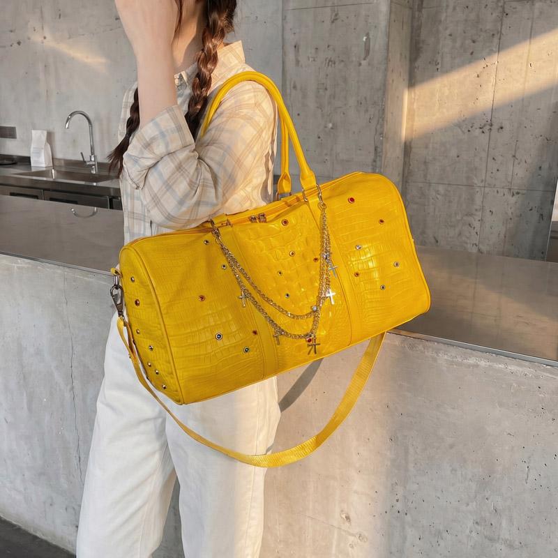 Borsa da Viaggio di Grande Capacità Borsa da Palestra Leggera da Donna Borsa Portatile per Viaggi a Breve Distanza Borsa da Viaggio