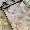 Ice Silk Sleep Dress For Women With V Neck Sleeveless Summer Nightwear For Home Relaxation