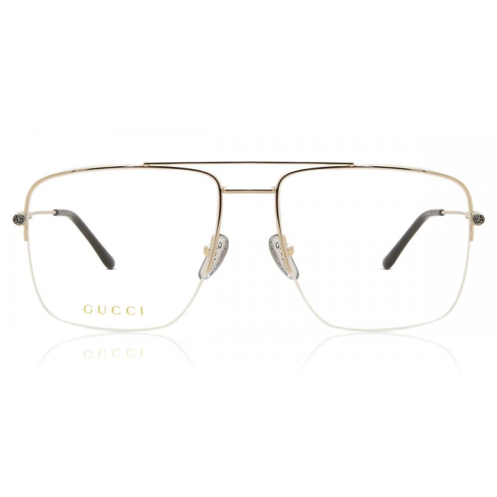 

Gucci Women Eyeglasses Gg1415o 001 Gold/58-17-145
