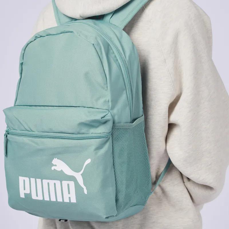 PUMA Fabric Backpack Unisex Ore Blue (Unisex) Backpacks 075487 76