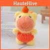 Plush Persimmon Capybara Keychain Animal Stuffed Doll Toy Decoration Kids Gift