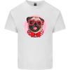 Valentines Day Love Pug Dog Unisexs Light Cotton TShirt