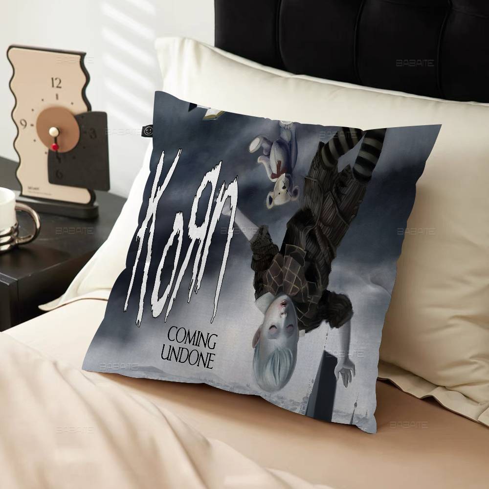 K-Korn Metal Band Personalisierte Bildtext Heimdeko Kissen Haushaltsgeschenke 45X45cm