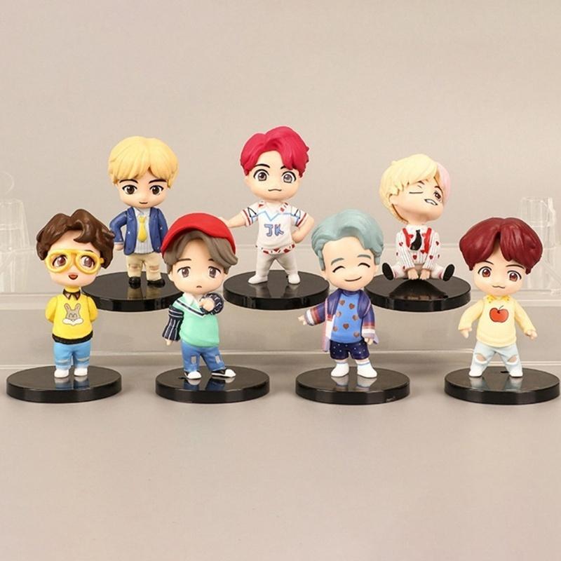 Importados Juego De 7 Piezas Bts Pop Up Store House Of Bts Mini Figura Importados Juego De 7 Piezas Bts Pop Up Store House Of Bts Mini Figura