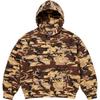Marithe Francois Girbaud Zip Up Hooded Sweatshirt Camo