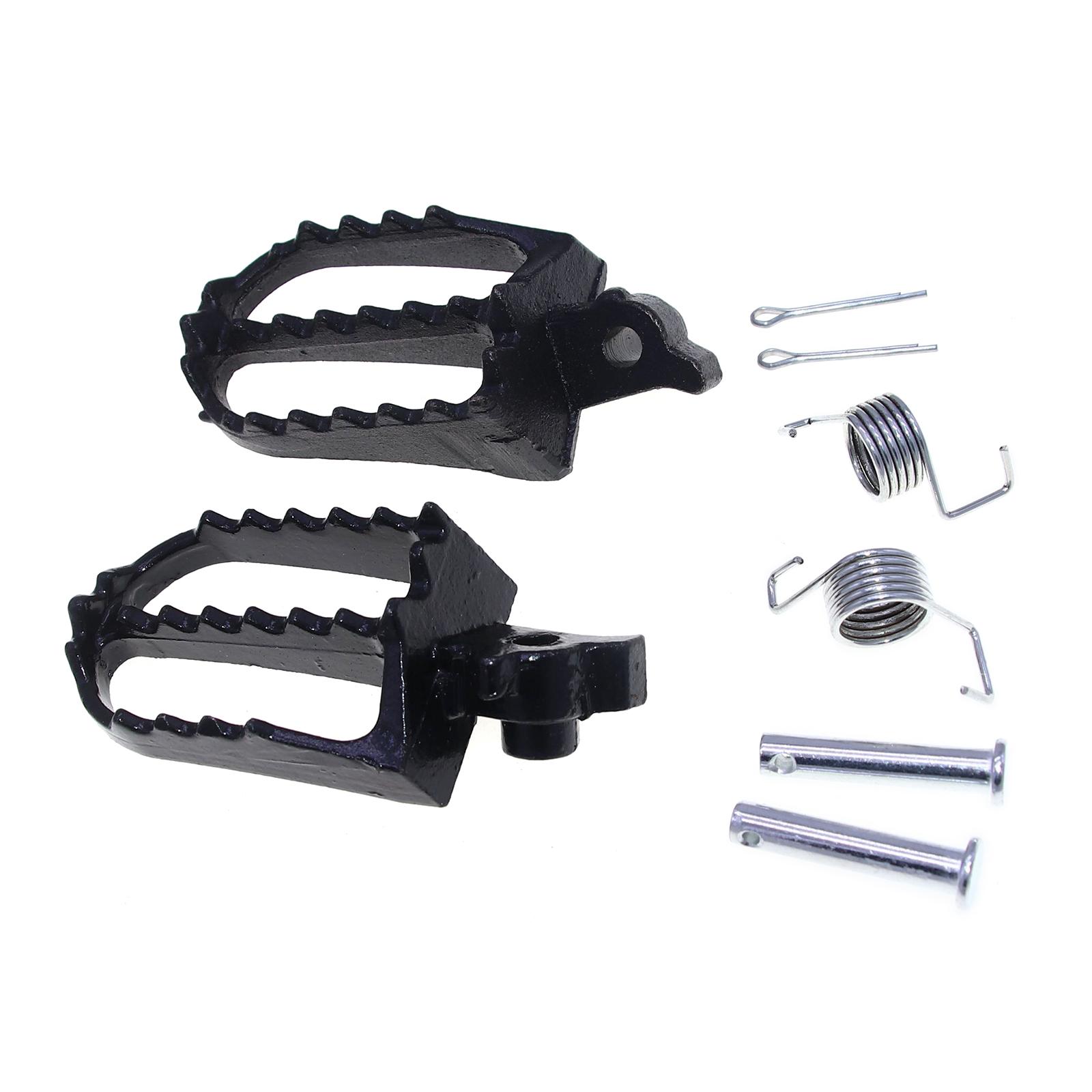 

Подножки для питбайка Мотоциклетные подножки Подножки Педали Простая установка Компактный размер Совместимы для T2 T6 T8 PH