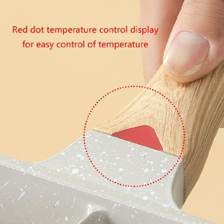 Multi-Functional Non-Stick-Skillet 3 Section-Grill Pan Breakfast Pan-Griddle