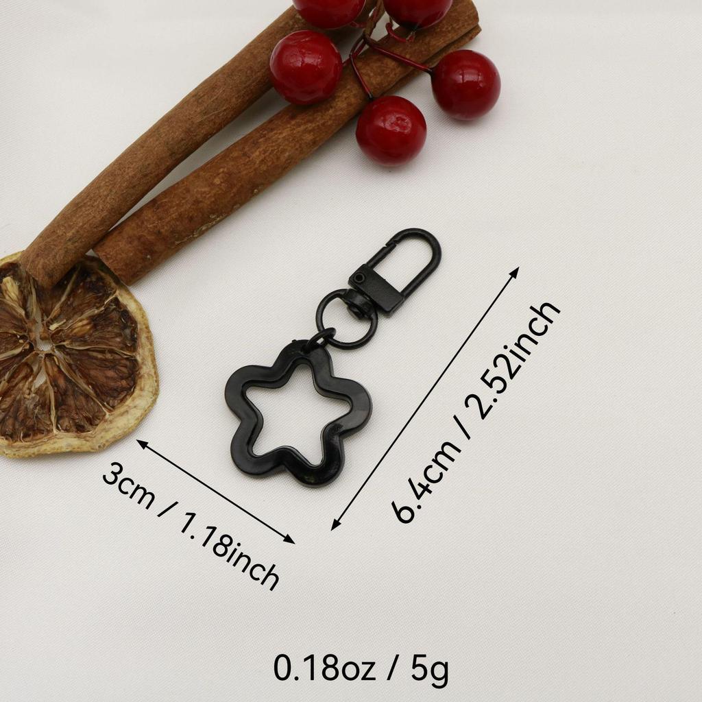Colorful Star Keychain: Japanese Style Pendant & Love Accessories Gift