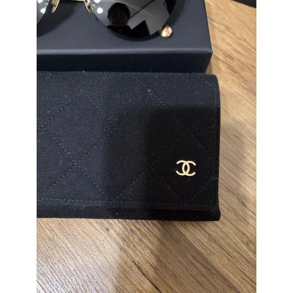 Used Beautiful Item! CHANEL sunglasses4273-T