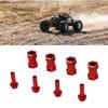 4 Pcs RC Wheel Hex Hub Aluminum Alloy Replacement 12mm Hex Hubs Extension Combiner for 1Celsius10 RC Climbing Car