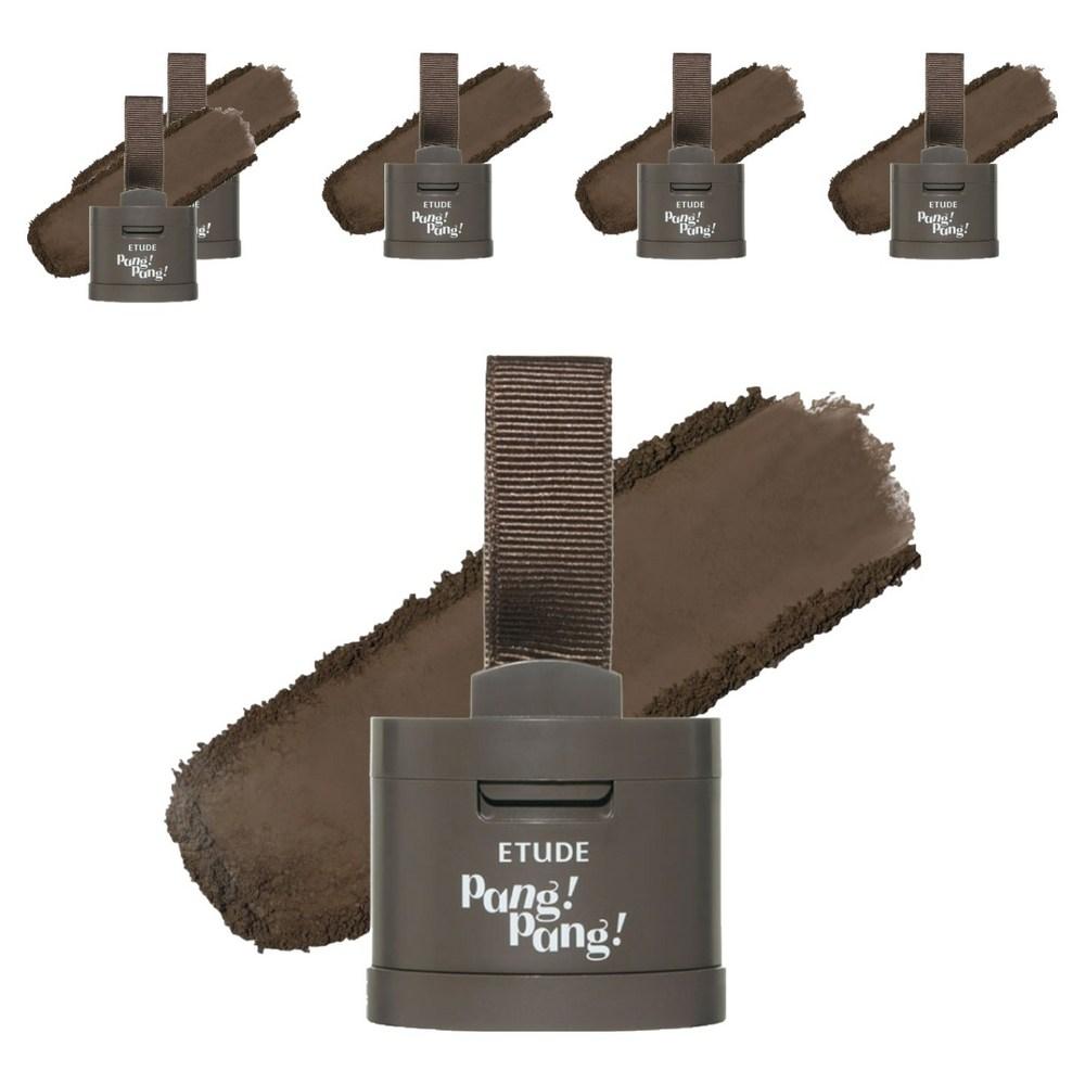 Etude Pang Pang Hair Shadow 3.5g Dark Brown 6 pcs