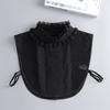 Damen Spitzen Stehkragen Hemd Falscher Kragen Vintage Abnehmbarer Hemdkragen Halsschmuck Falscher Kragen Revers Bluse Oberteil Kleidung Accessoires