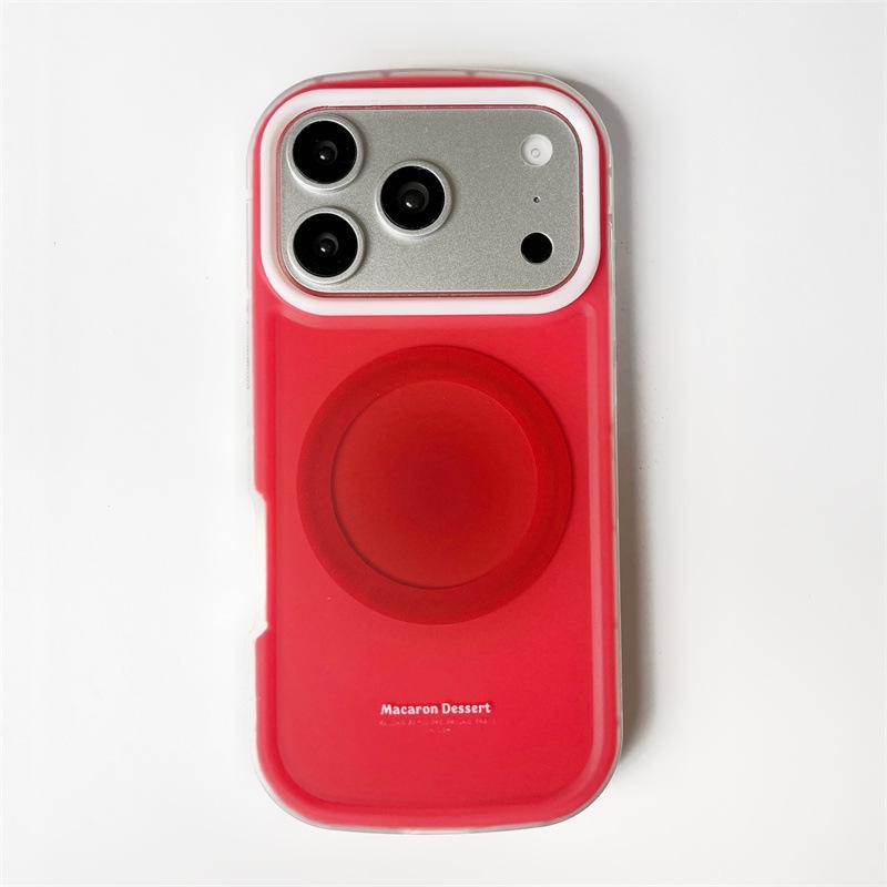 Frosted Gradient Magnetic Phone Case for iPhone 14/13 - Apple 17/16/15 PRO MAX Anti-Fall Compatible