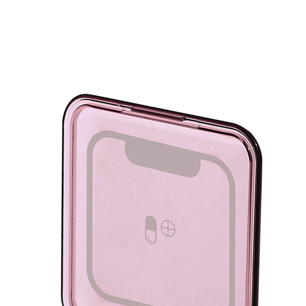 Portable Mini Medicine Box with Separate Compartments Plastic Waterproof Medicine Organizer for