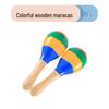 Infant & Toddler Wooden Maracas and Sand Eggs - Early Education Orff Percussion Instruments for Babies and Children