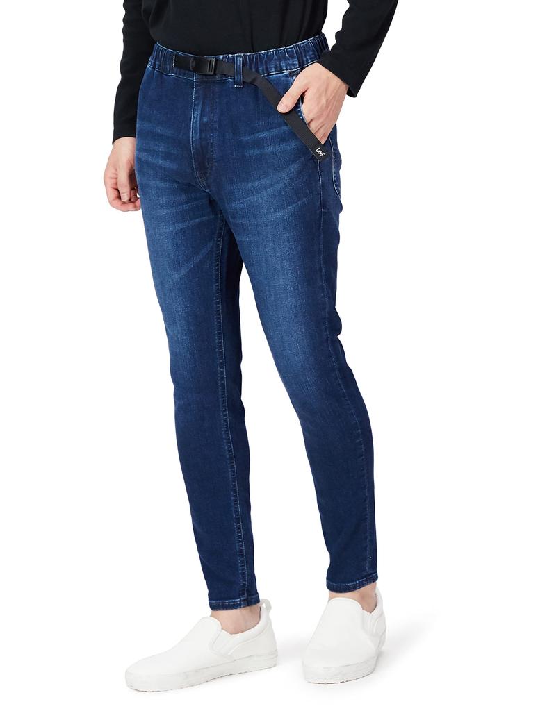 Lee Jeans JEGGINGS Stretch Denim Easy Size S [Official] Men's Pants, Blue,