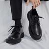 Men Shoes Waterproof Non-slip Shoes Men's Fashion Black Shoes Leather Shoes Breathable Casual Shoes