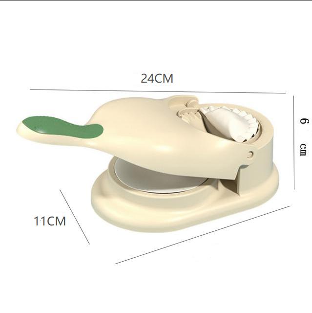 2 In1 Dumpling Maker DIY Kit Wrapper Presser Manual Labor-Saving Ravioli Empanadas Dough Skin Molder Machine Kitchen Gadgets KTY
