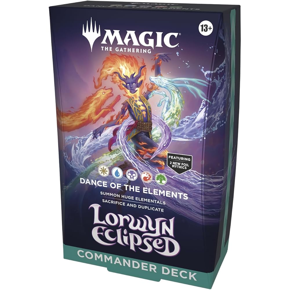 Wizards of the Coast Magic: The Gathering Lorwyn Shadow Commander Deck Elemental Dance English Version Trading Card Game
