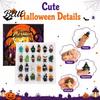 Halloween Surprise Calendar 2026 Advent Calendar 24 Day Countdown Box with Cute to Collectible Toys Spooky Holiday Gift Box Home Party Decoration