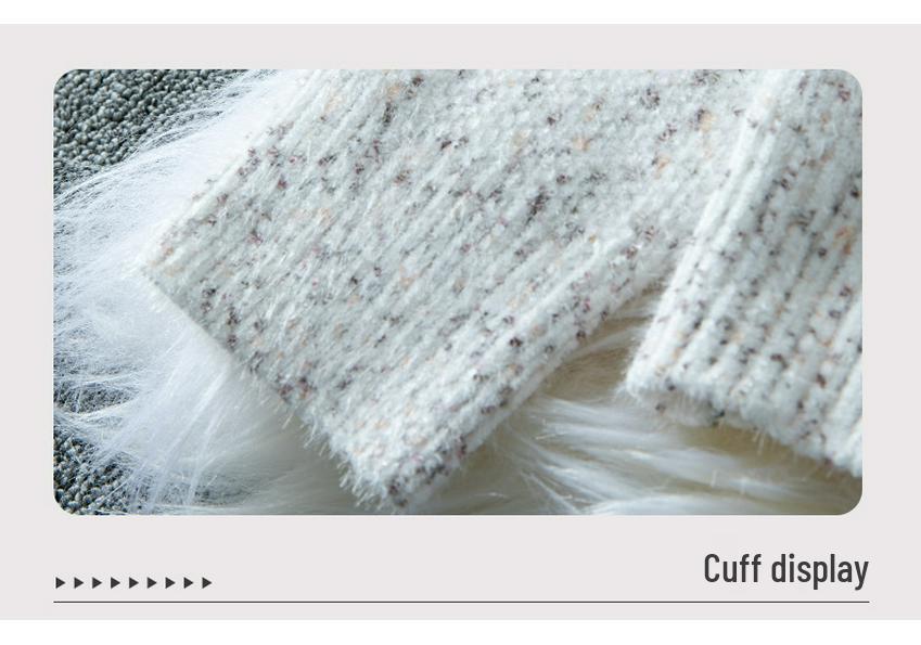 Autumn Winter Women's Jacquard Pullover Sweater - Half-High Collar, Long Sleeve, Casual Loose Knitwear