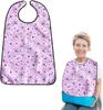 Hiliboo Waterproof Dining Apron   Adult Apron High Durability Pink Sakura Design
