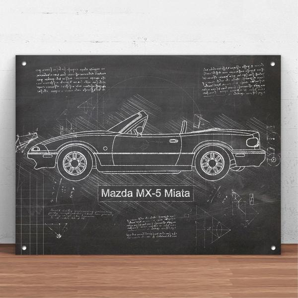 Mazda MX-5 Miata Car Metal Tin Sign Wall Decor Fashion Art Decor Poster,Man Cave,Garage,Bar