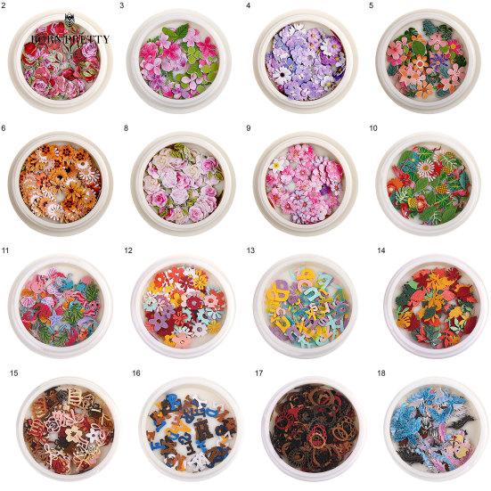 Art Sticker Nails Ornaments Exquisite Removable Nail Accessories