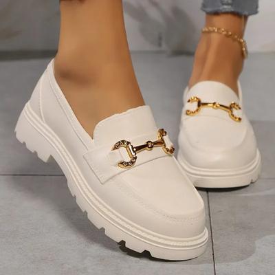 Women's Shoes 2024 Hot Selling Fashion Casual Versatile Shoes Outerwear Lazy Slip-on Thick-soled Loafers for Women Zapatos