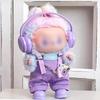 17cm Labubu Doll Clothes Set (4-piece Overalls Set - Purple) Suitable for Labubu Dolls and Plush Toys. Includes Clothes for 1st, 2nd, and 3rd