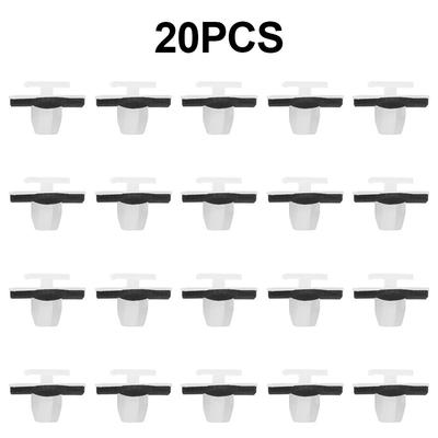 20 Stück Clip Karosserieleiste Clip Autozubehör Nylon