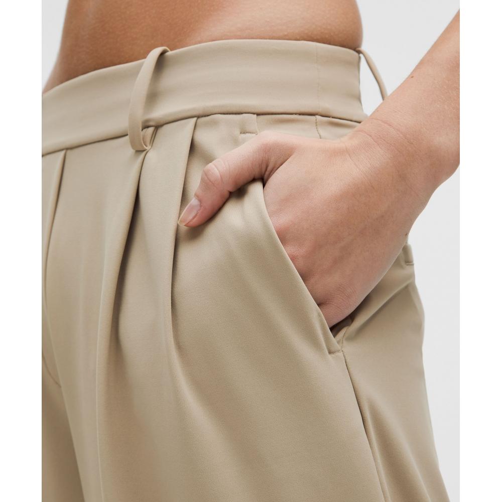 Lululemon Daydrift High Rise Wide Leg Trouser  Regular Sheer Oak