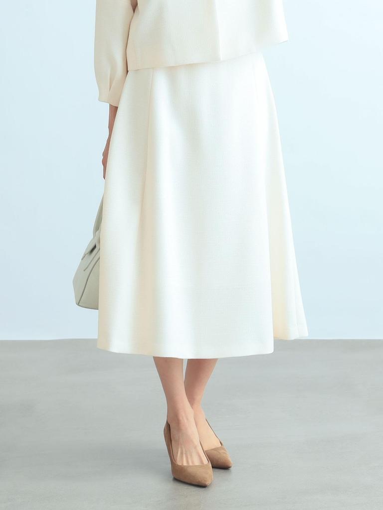 B:MING LIFE STORE by BEAMS/Skirt B:MING by BEAMS Honeycomb Tweed Skirt, Women's, IVORY, Size S